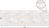 White Shiplap Better Than Paper® Bulletin Board Roll