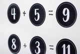 Spot On® Floor Markers Modern Farmhouse Numbers 1–36 - 4"