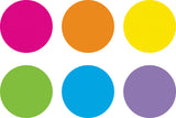 Spot On® Dry-Erase Desktop Writing Spots Bright Circles - 10-1/2"