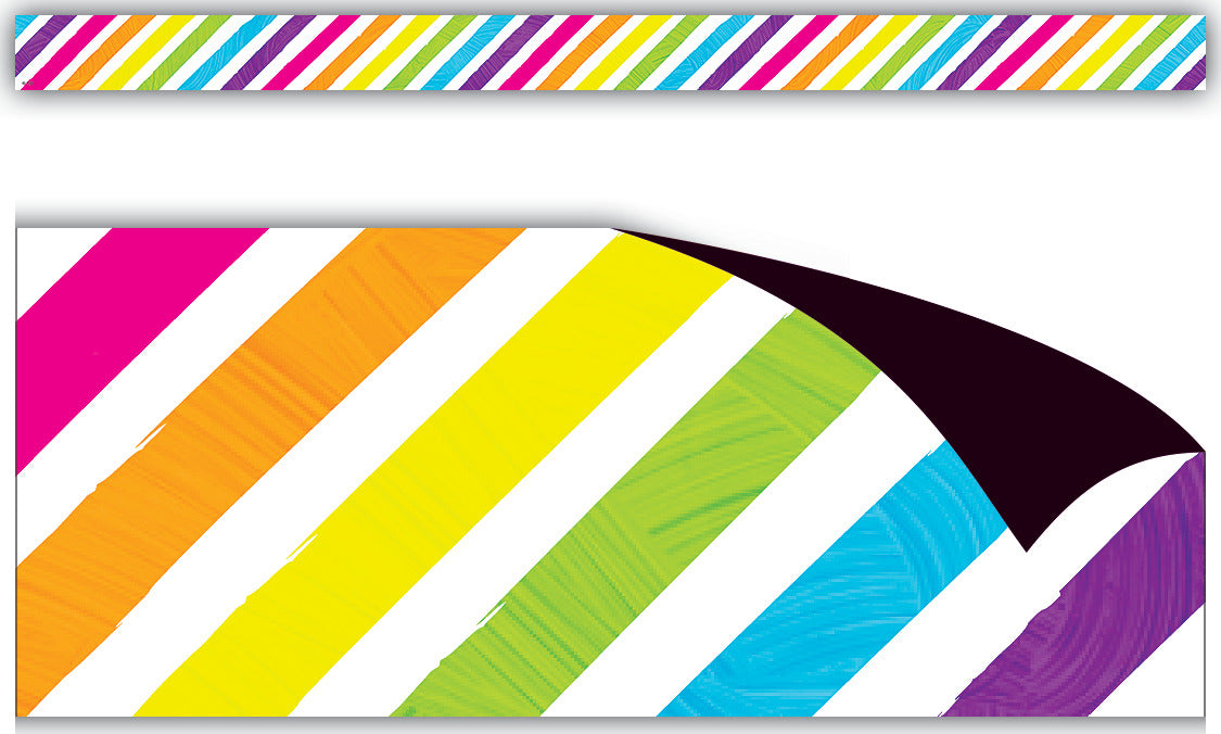 Brights 4Ever Stripes Magnetic Border