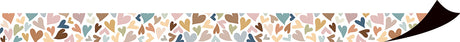 Everyone is Welcome Hearts Magnetic Border