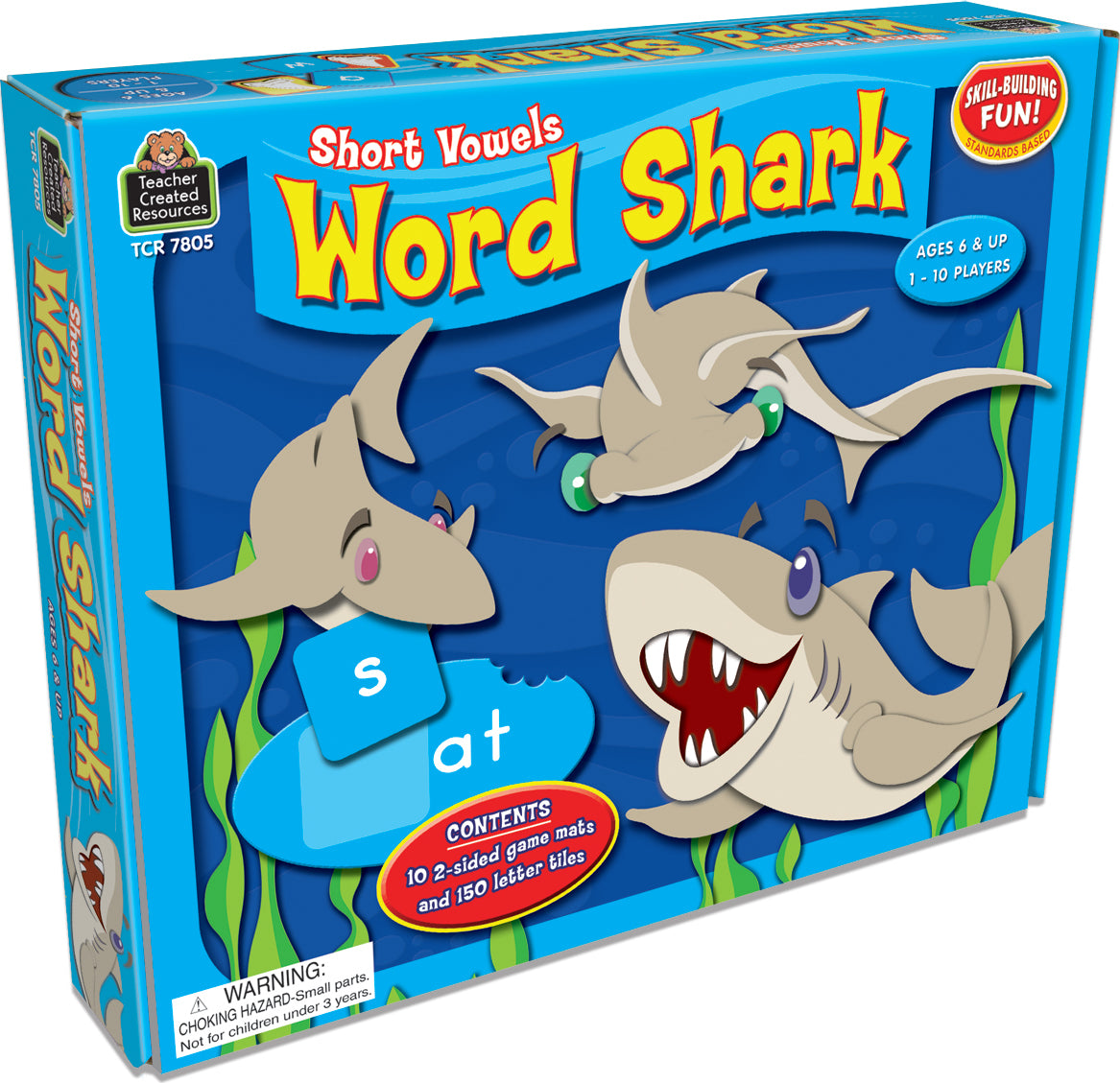 Word Shark: Short Vowels Game