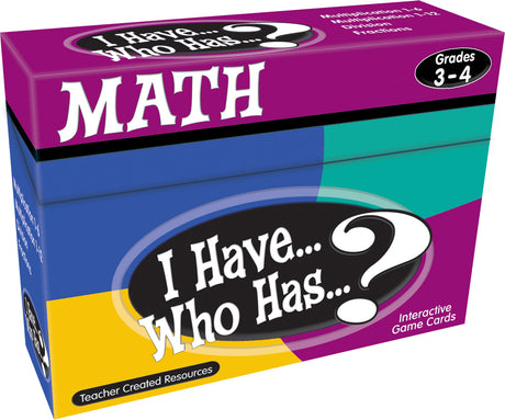 I Have... Who Has...? Math Game (Gr. 3–4)