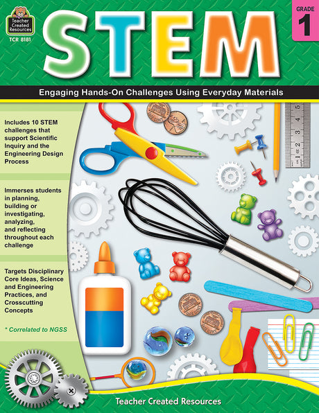 STEM: Engaging Hands-On Challenges Using Everyday Materials (Gr. 1)