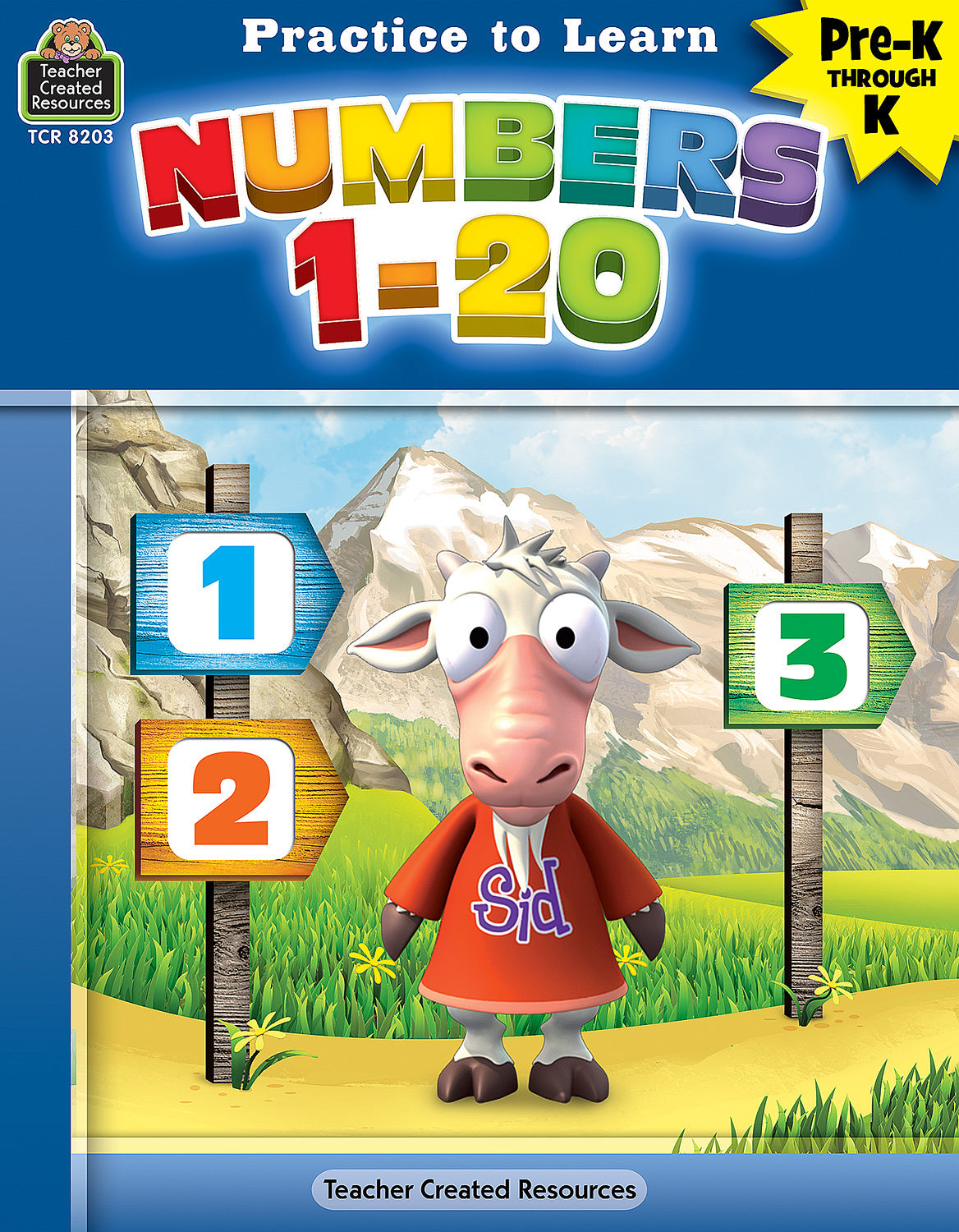 Practice to Learn: Numbers 1–20 (PreK–K)