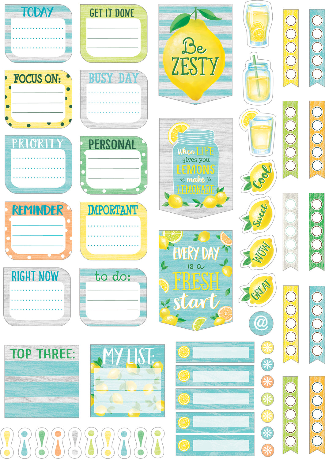 ​Lemon Zest Lesson Planner