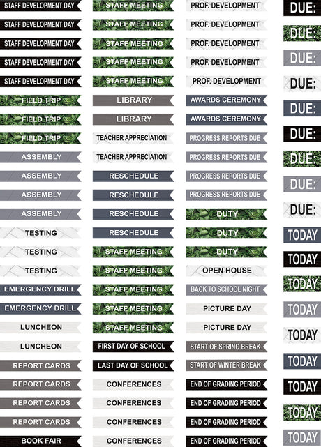 Modern Farmhouse Lesson Planner