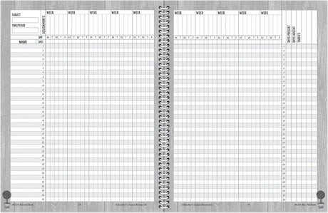 Modern Farmhouse Record Book
