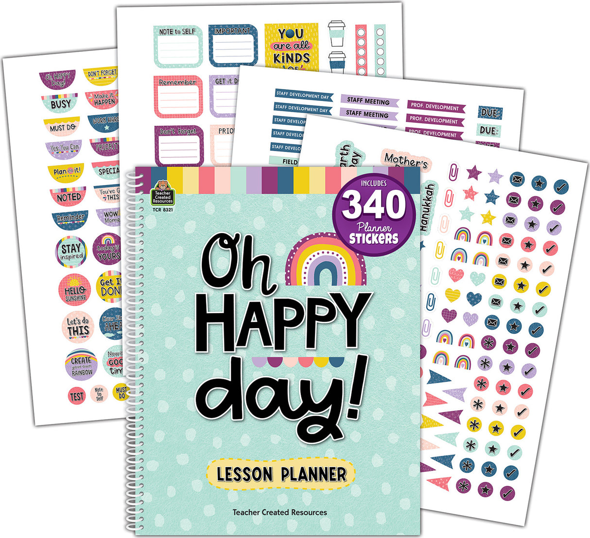 Oh Happy Day Lesson Planner