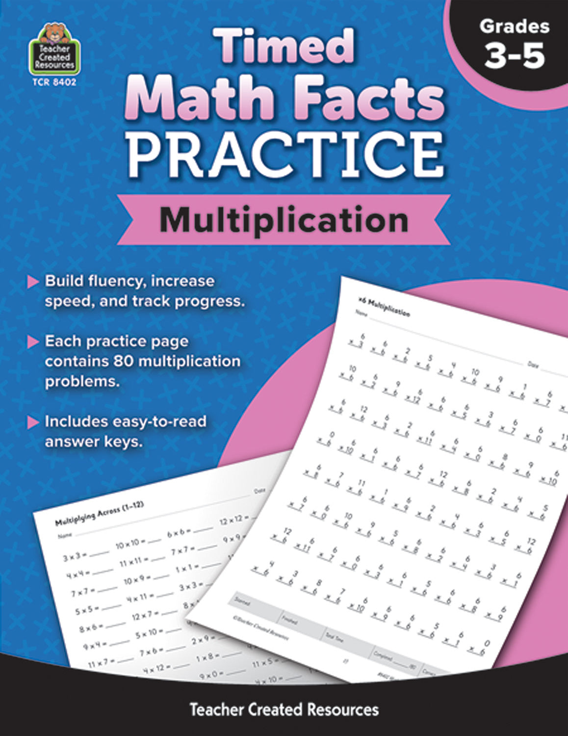 Timed Math Facts Practice: Multiplication