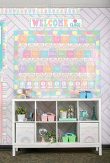 Pastel Pop Alphabet Bulletin Board