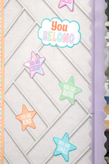 Pastel Pop Positive Affirmations Mini Bulletin Board