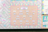 Pastel Pop Classroom Jobs Mini Bulletin Board