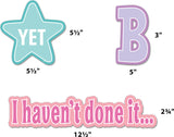 Pastel Pop Believe in the Power of Yet Mini Bulletin Board