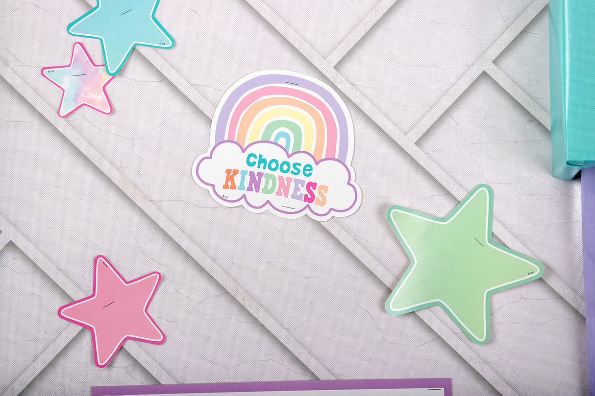 Pastel Pop Stars Accents - Assorted Sizes