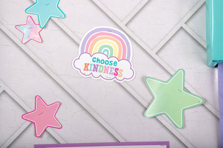 Pastel Pop Stars Accents - Assorted Sizes