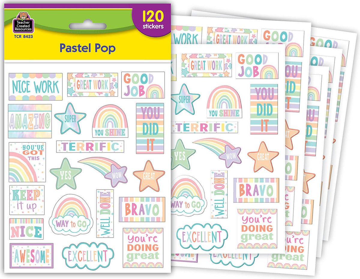 Pastel Pop Stickers – School Crossing