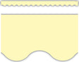 Pastel Yellow Scalloped Border Trim