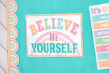 Pastel Pop Rainbows Die-Cut Border Trim