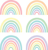 Pastel Pop Rainbows Accents