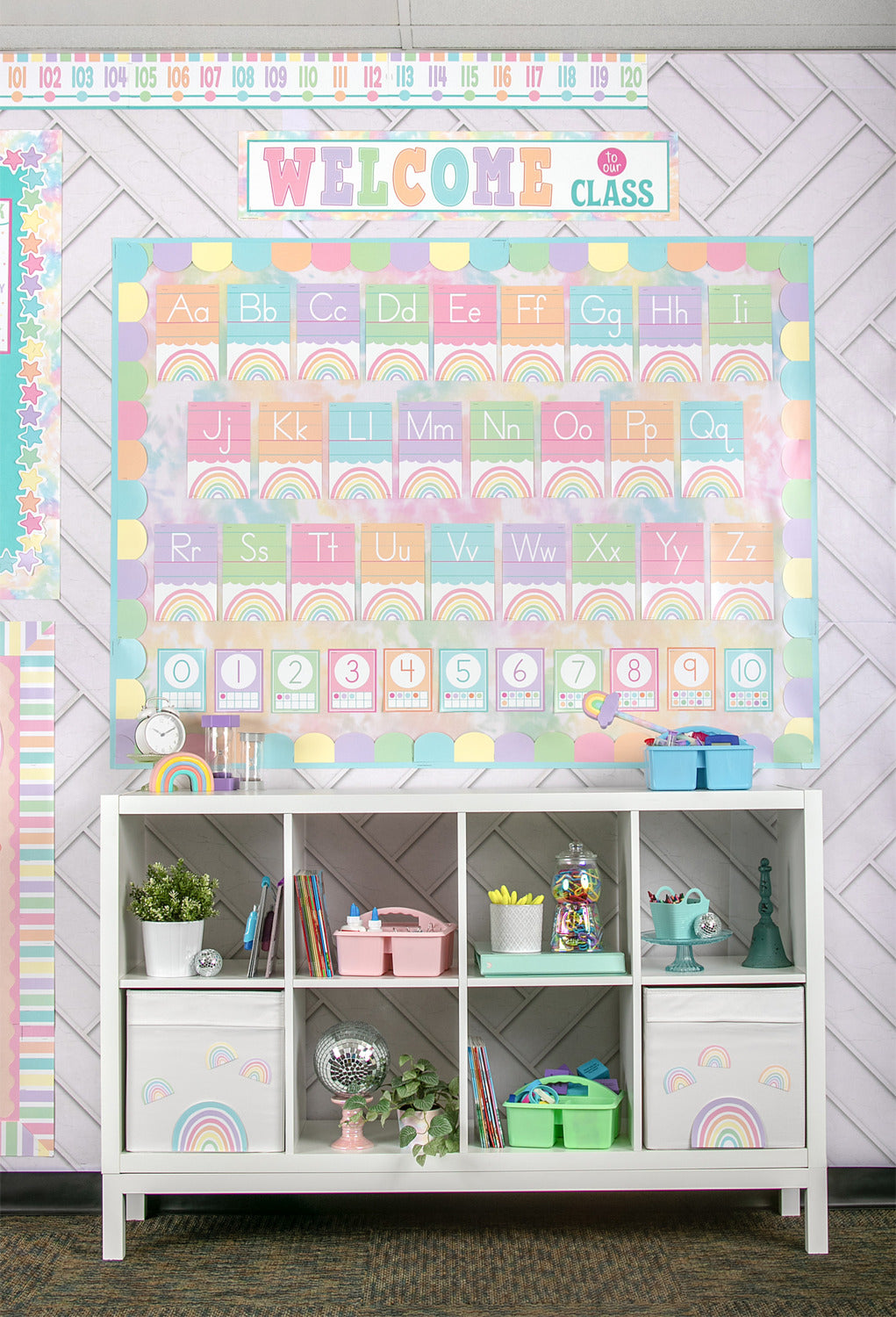 Pastel Pop Welcome to Our Class Banner