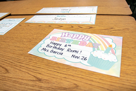 Pastel Pop Happy Birthday Awards