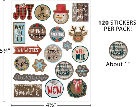 Home Sweet Classroom Winter Stickers