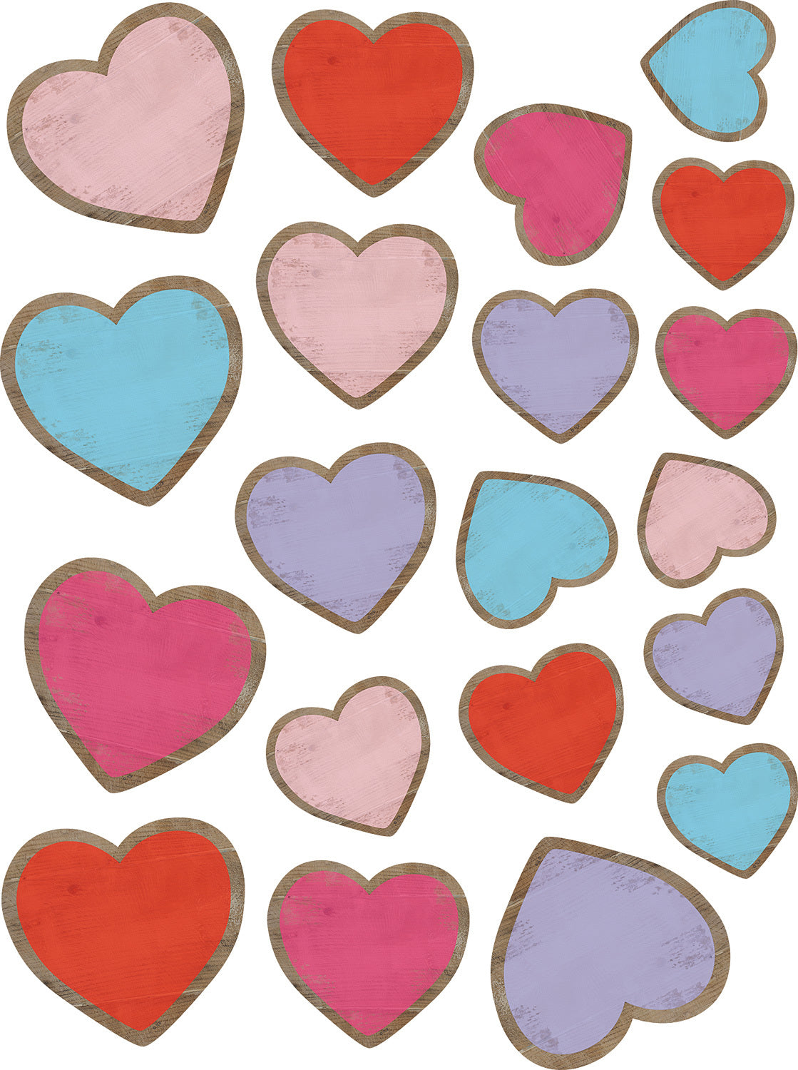 Home Sweet Classroom Hearts Accents - Assorted Sizes