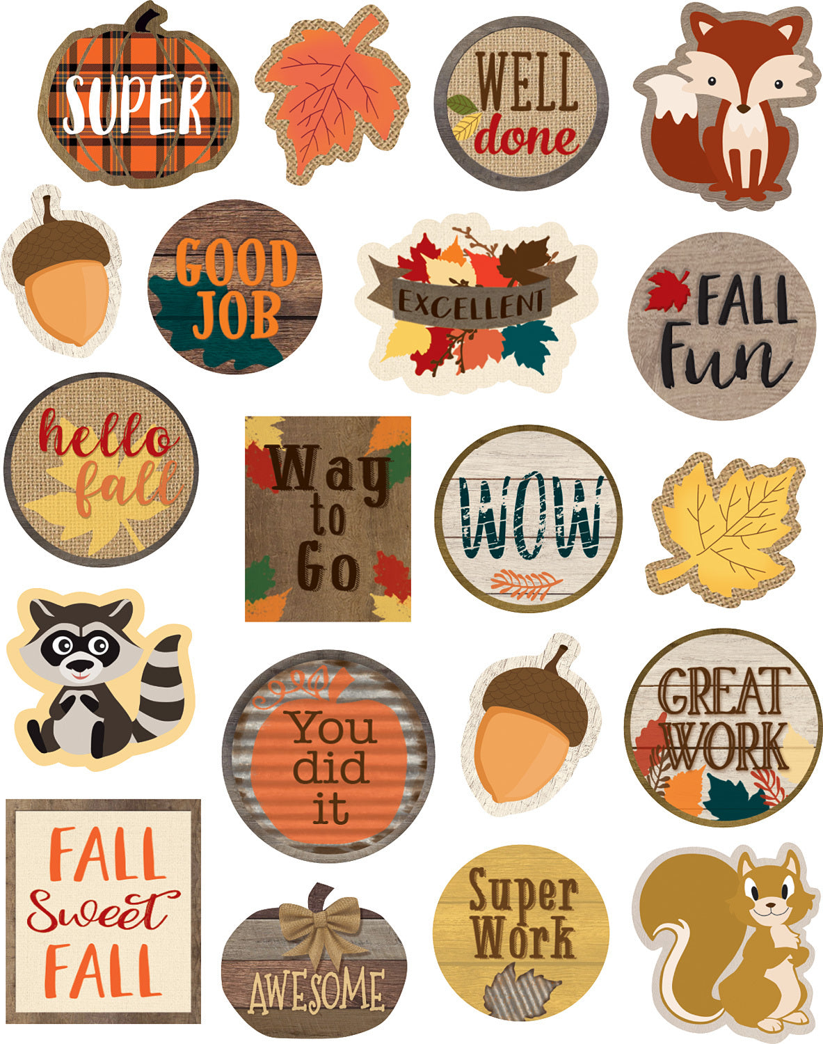 Home Sweet Classroom Fall Stickers