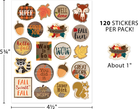 Home Sweet Classroom Fall Stickers