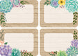Rustic Bloom Name Tags/Labels - Multi-Pack