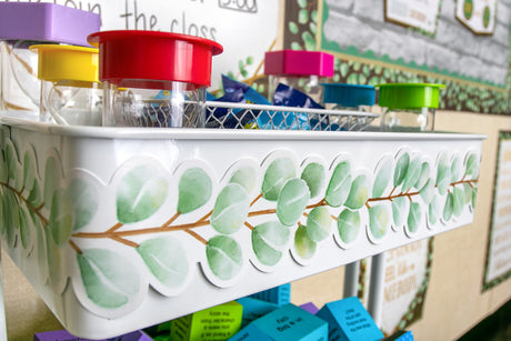 Eucalyptus Die-Cut Border Trim