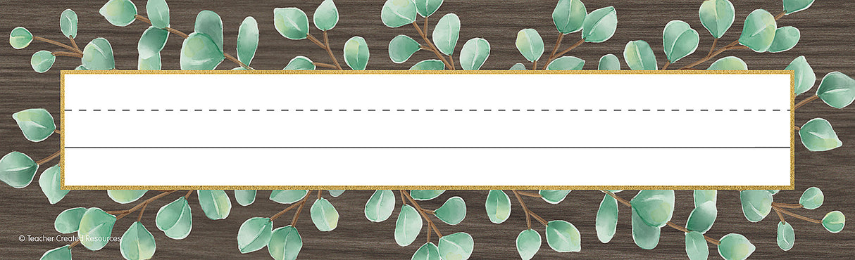 Eucalyptus Flat Name Plates