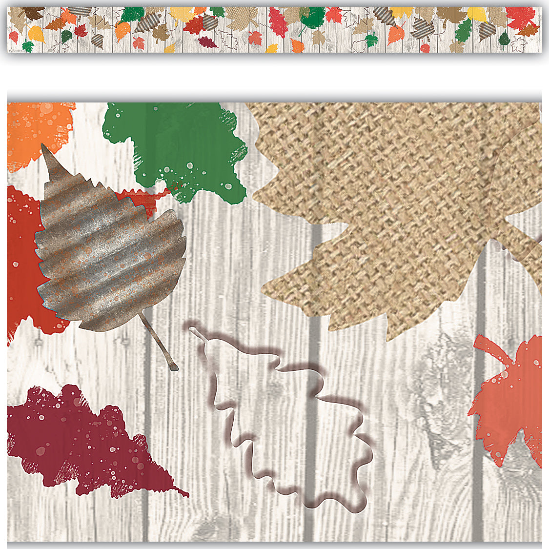 Home Sweet Classroom Happy Fall Straight Border Trim