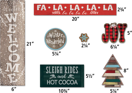 Home Sweet Classroom Winter Mini Bulletin Board