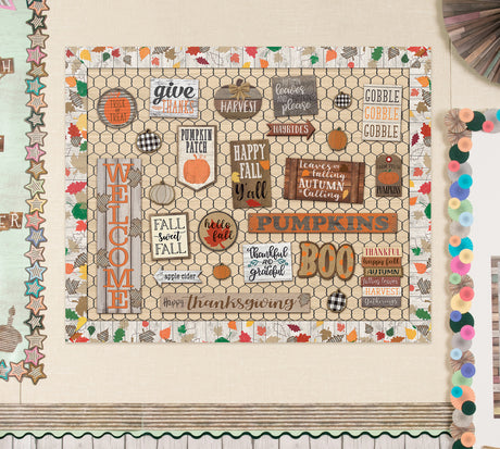 Home Sweet Classroom Happy Fall Mini Bulletin Board