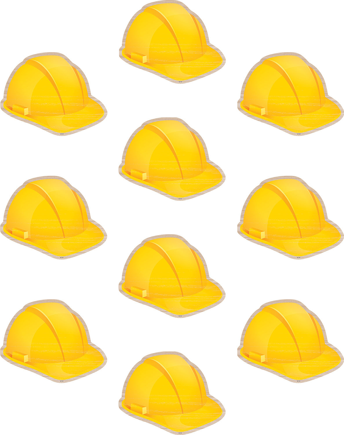 Under Construction Hard Hats Accents