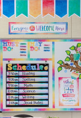 Watercolor Bold Block 4" Letters Combo Pack