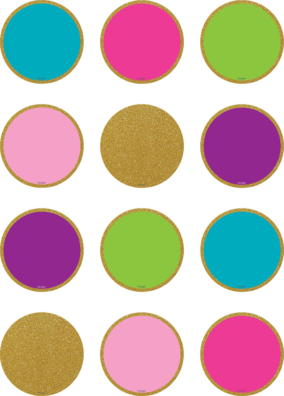 Confetti Colorful Circles Mini Accents