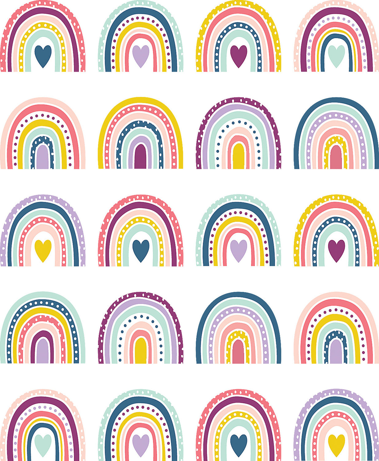 Oh Happy Day Rainbows Stickers