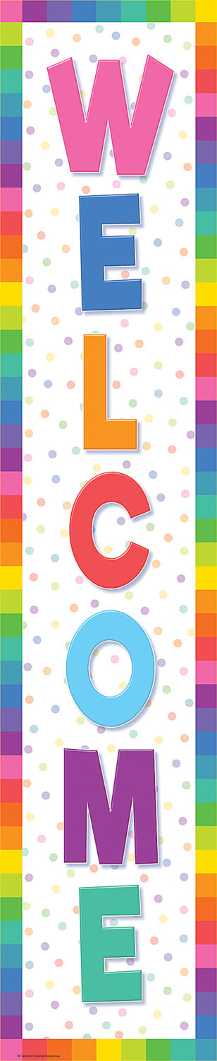 Colorful Welcome Banner