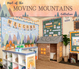 Moving Mountains Flat Name Plates