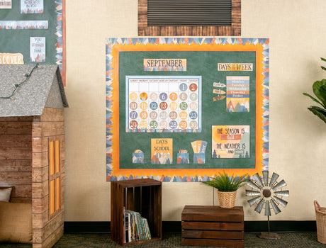 Moving Mountains Calendar Bulletin Board