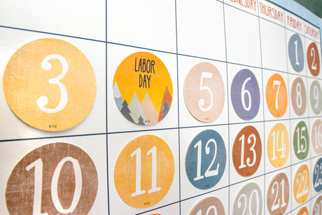 Moving Mountains Calendar Bulletin Board