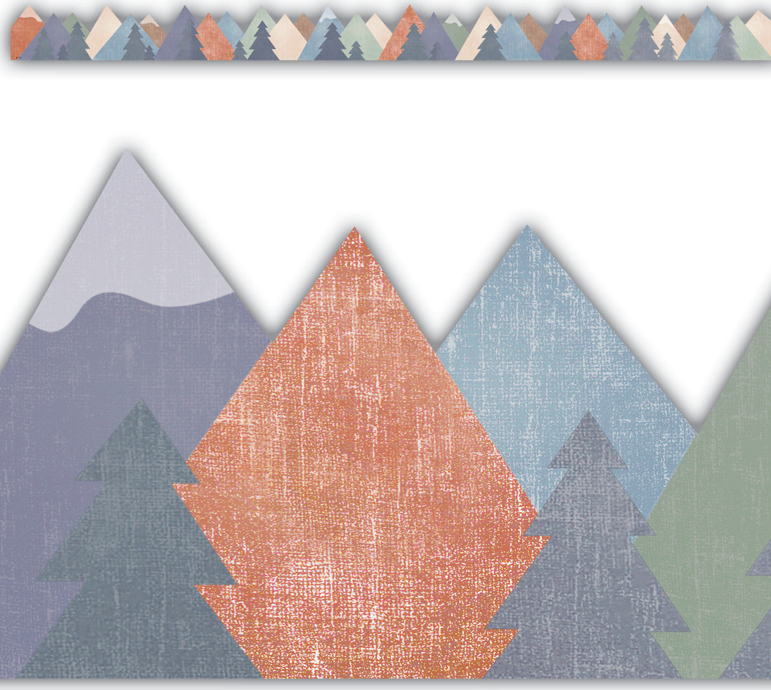 Moving Mountains Die-Cut Border Trim