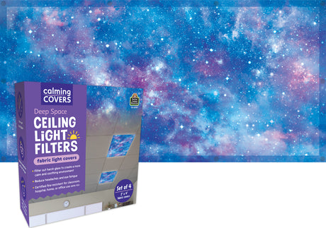Deep Space Calming Covers Ceiling Light Filters
