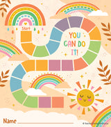 Sunshine Rainbow Reward Trackers with Stickers