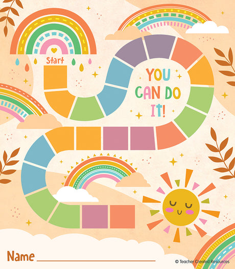 Sunshine Rainbow Reward Trackers with Stickers