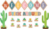 Happy Cactus Crew Welcome Bulletin Board
