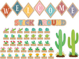 Happy Cactus Crew Welcome Bulletin Board